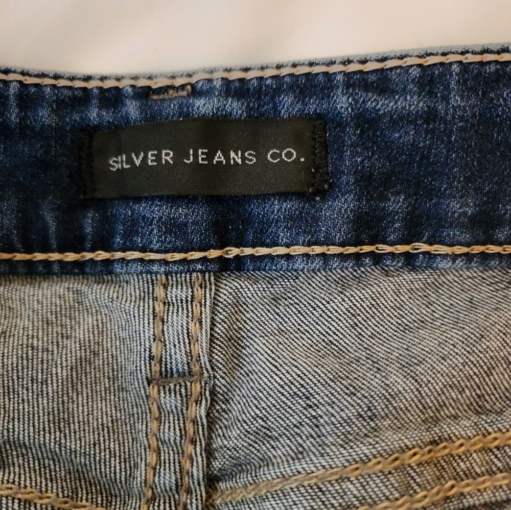 Silver Jeans Elyse Mid-rise Slim Boot Cut Women's Jeans - Picture 2 of 7